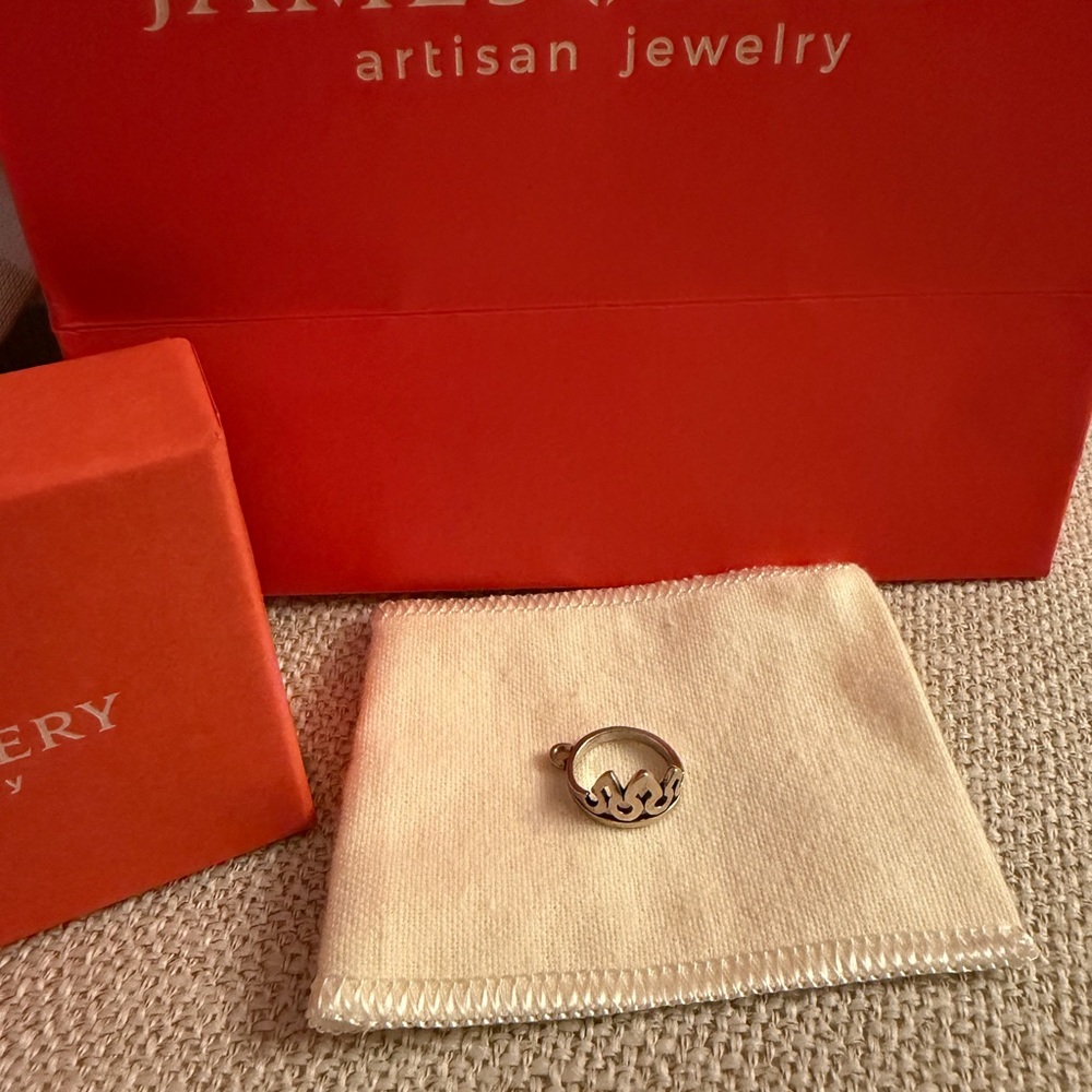 James Avery Tiara Crown Charm Sterling Silver